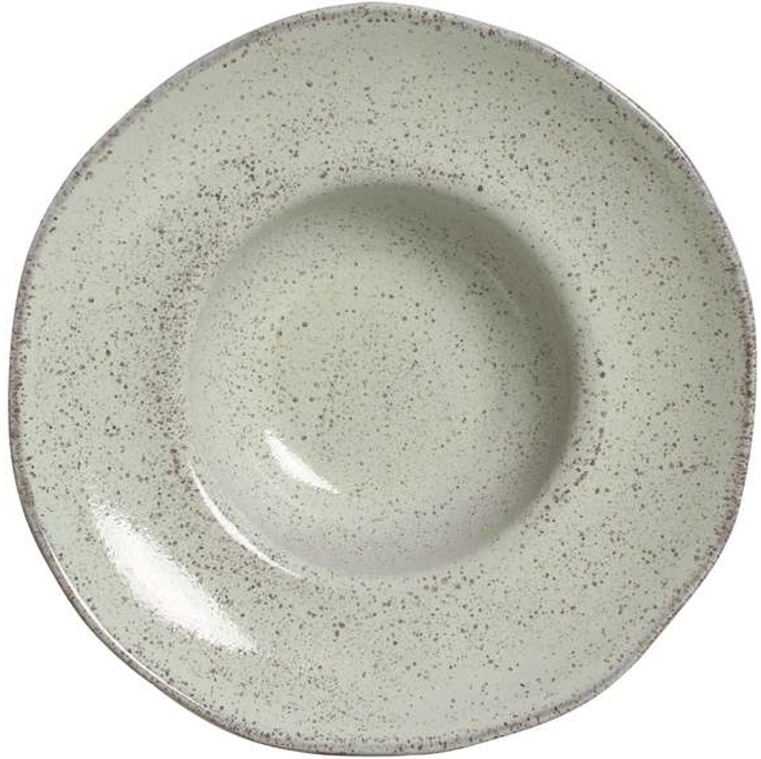 Porto Brasil Conjunto com 4 Pratos de Massa Orgânico Pistache