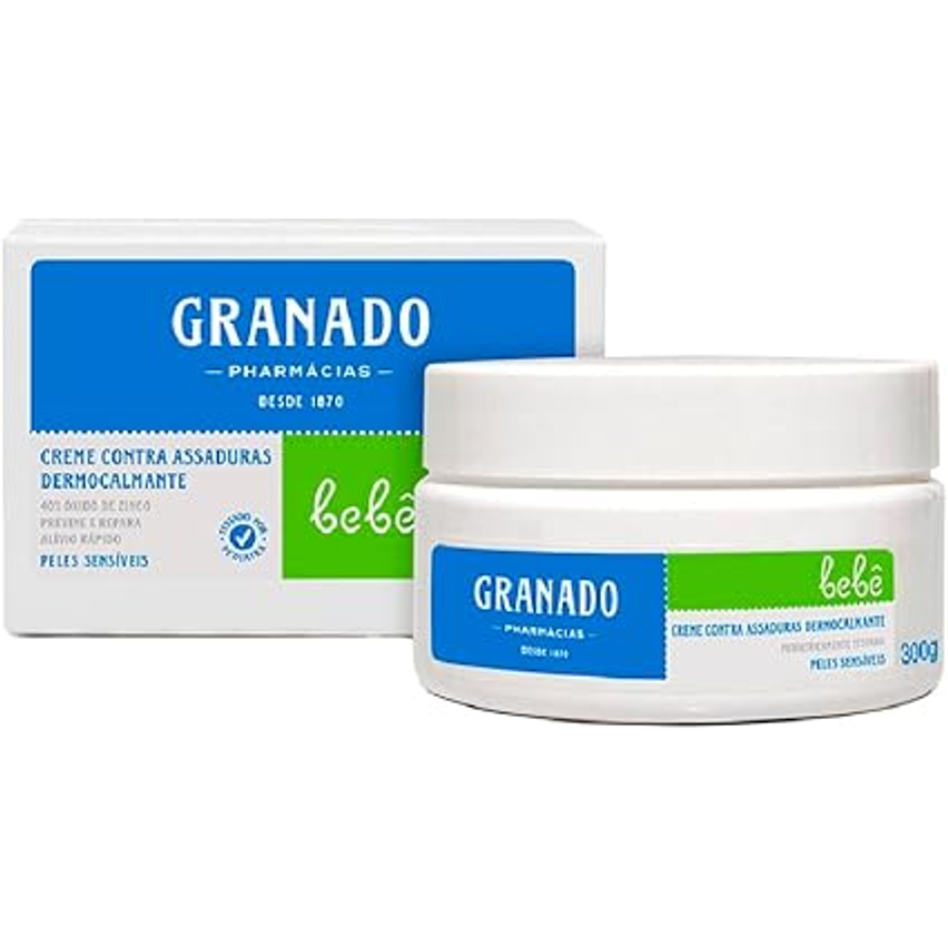 Granado - Creme Assaduras Dermocalmante Bebe Pele Sensíveis 300g