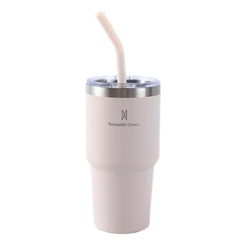 Copo Térmica 600ml Inox Anti-vazamento Para Café/chá/bebidas