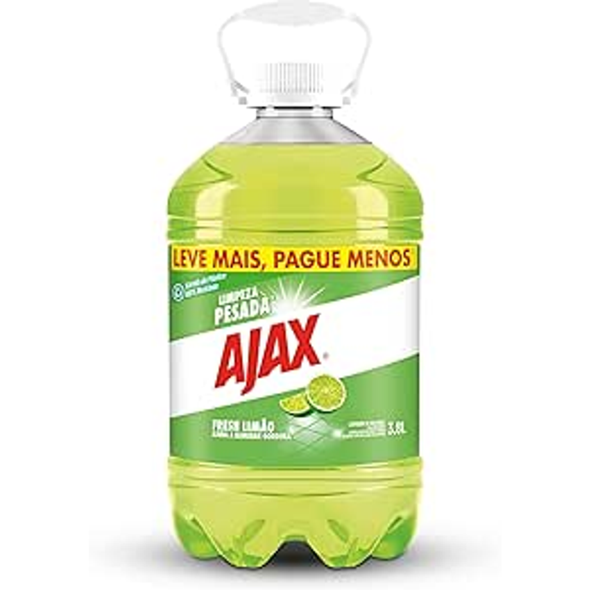 Ajax Limpador Diluível Fresh Lemon 3 8L