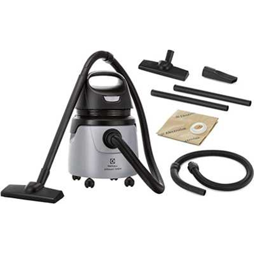 Aspirador água pó Electrolux potente função sopro limpeza profunda 1400W 18 L total 11 L util protetor termico A10N1 127v
