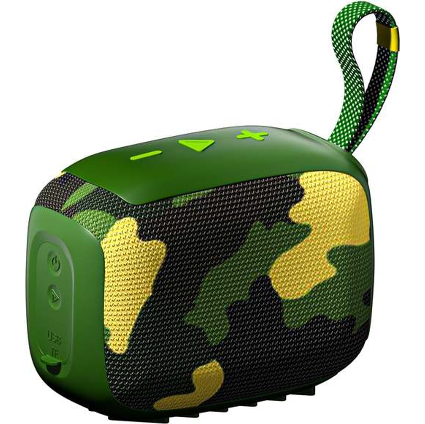 Caixa De Som, Inava, Go-4, Bluetooth, Portátil,12h De Reprodução, À Prova D'água Ip67, Tws/fm/usb/tf(camuflado)