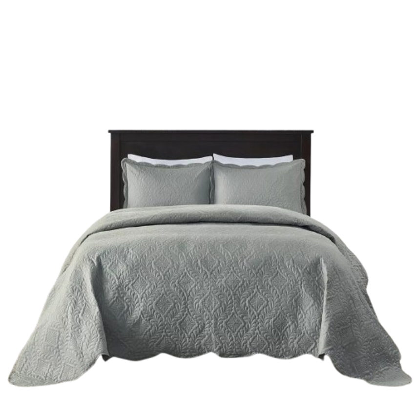 Kit Cobre Leito Colcha Cama Queen 240x260 Dupla Face Jogo