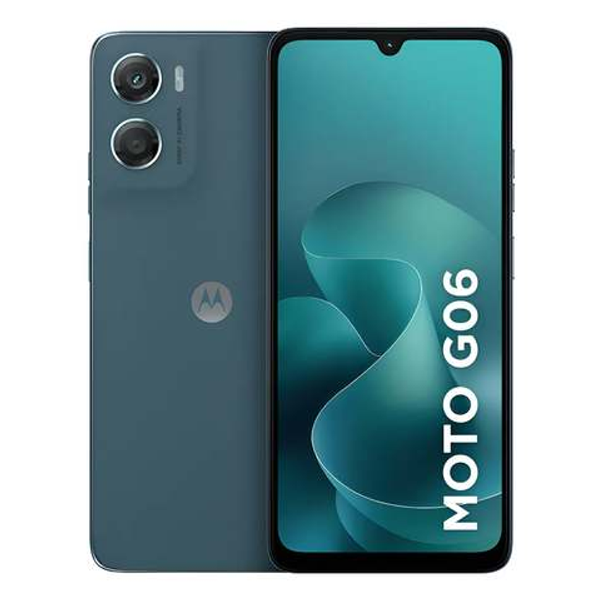 Smartphone Motorola Moto G06 - 128gb 12gb (4gb Ram + 8gb Ram Boost) E Camera 50mp Com Ai Bateria De 5200 Mah Tela 6.9 - Azul Marinho