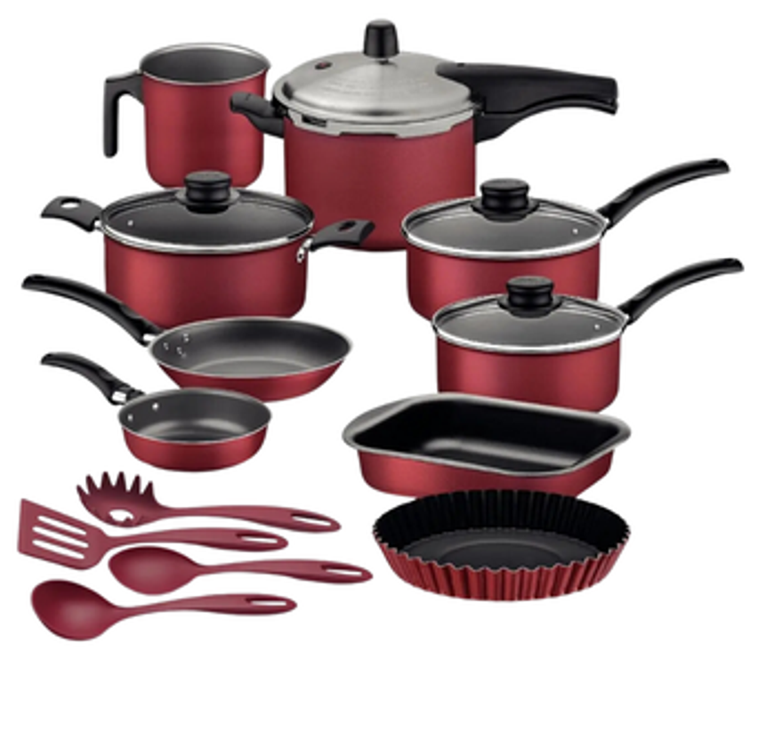 Jogo De Panelas Tramontina 13 Peças Com Panela De Pressão e Utensílios