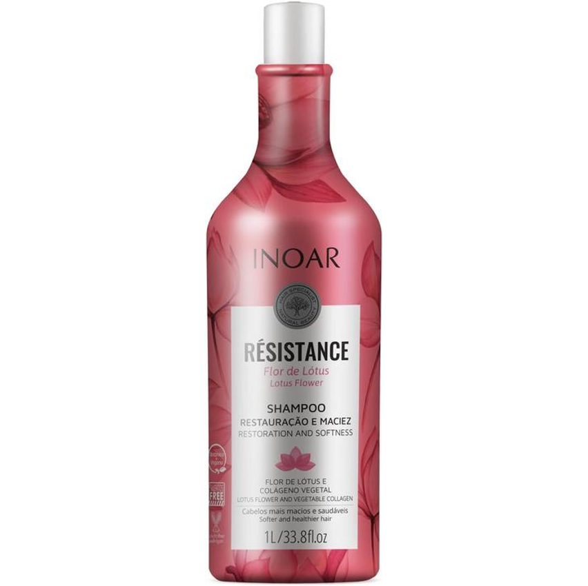 Inoar Résistance Flor De Lótus - Shampoo 1000 Ml, Inoar