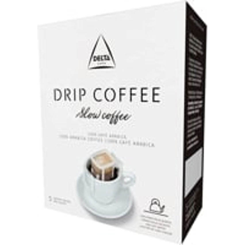 Delta Q Café Torrado e Moído Drip Coffee 5 Saches 9g