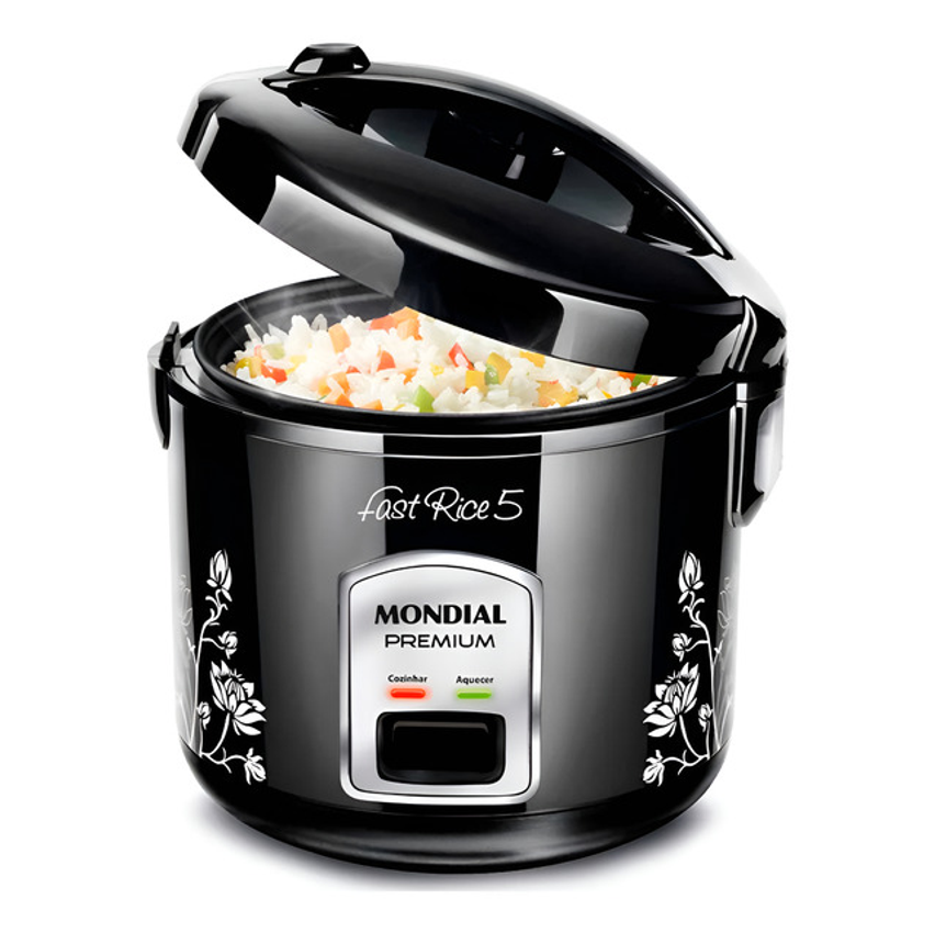 Panela De Arroz Fast Rice 5 Premium Mondial 400w Npe-08-5x
