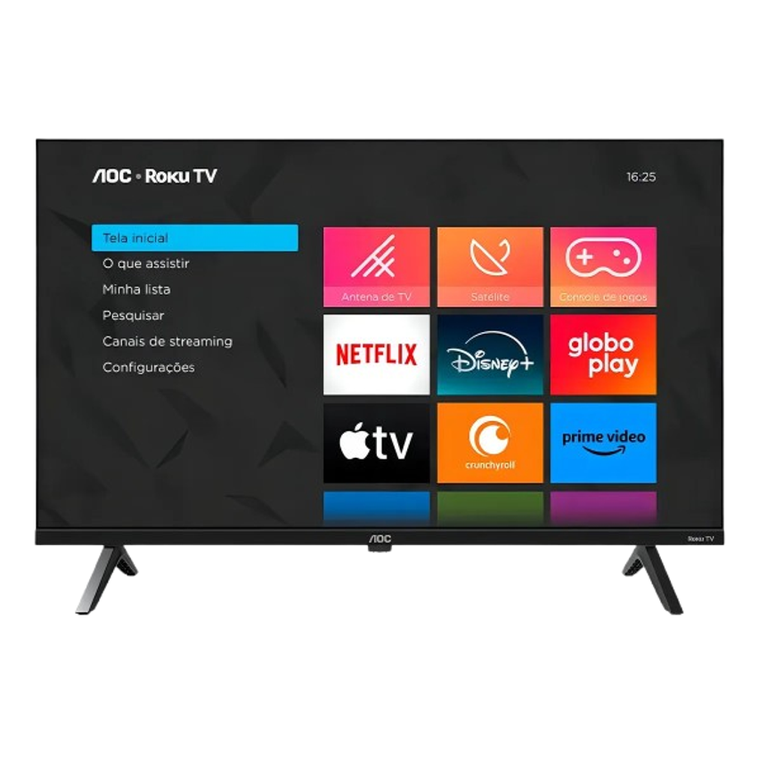 Smart TV 40" AOC Roku TV DLED Full HD 40S5045/78G - Bivolt