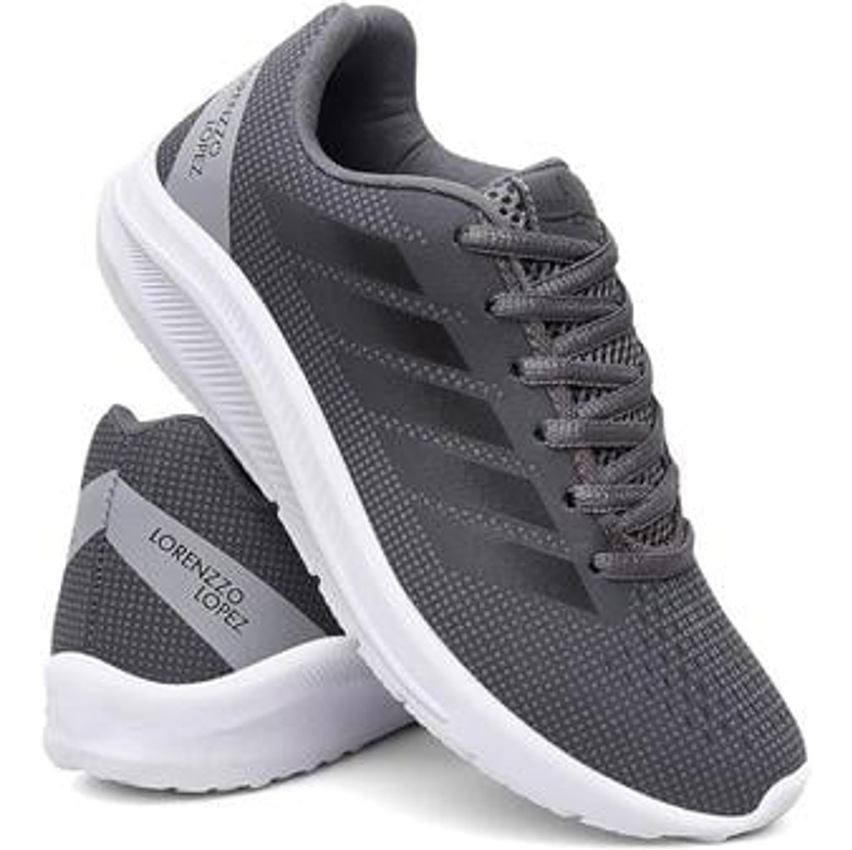 Tênis Masculino Academia Corrida e Caminhada Leve e Confortável