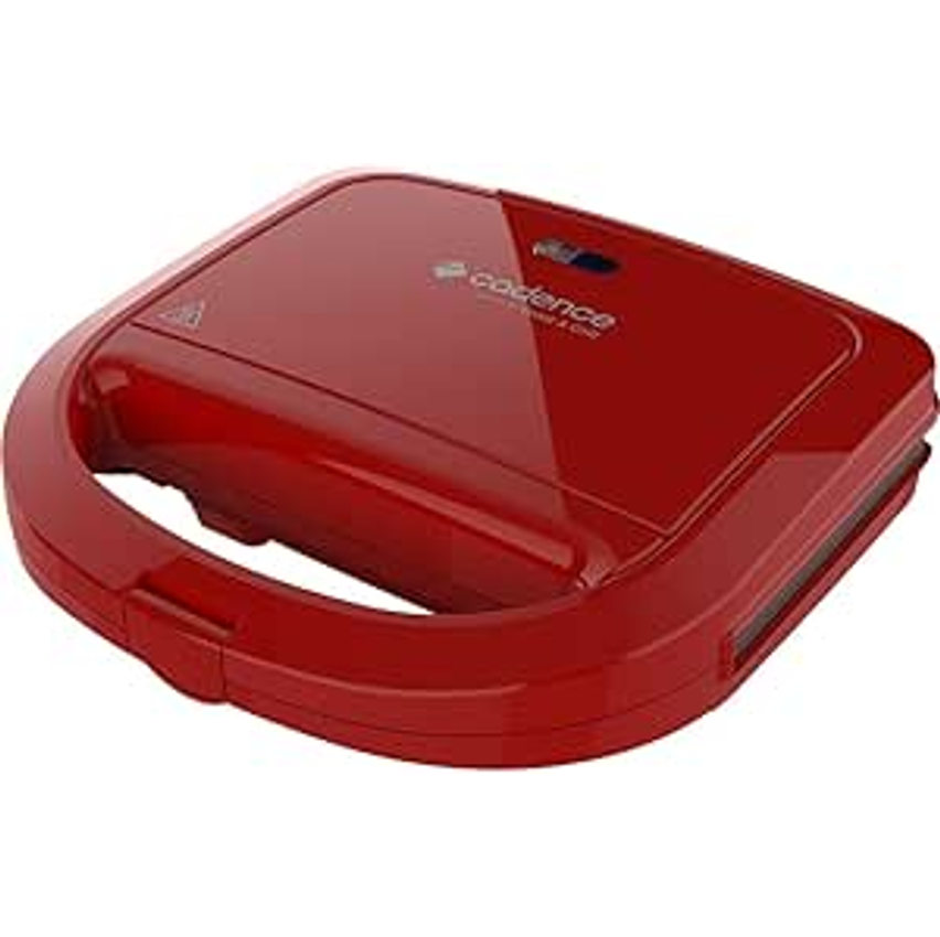 Sanduicheira Minigrill Cadence Colors Vermelha 127V - SAN261, Modelo:SAN261-127V