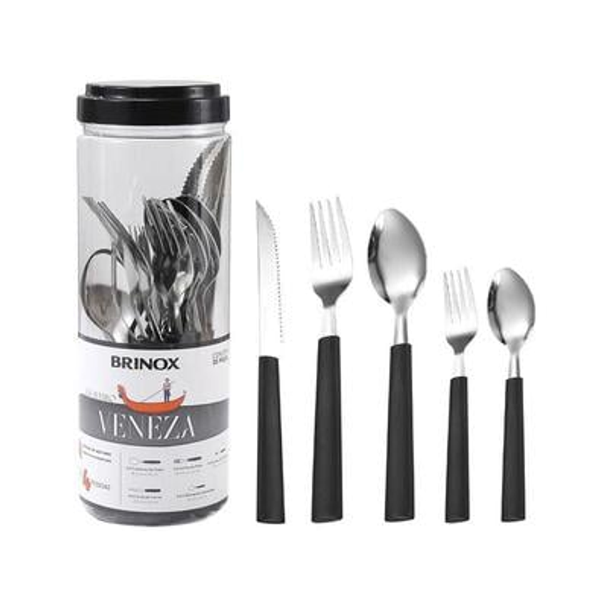 Faqueiro Brinox Inox 20 Peças Veneza