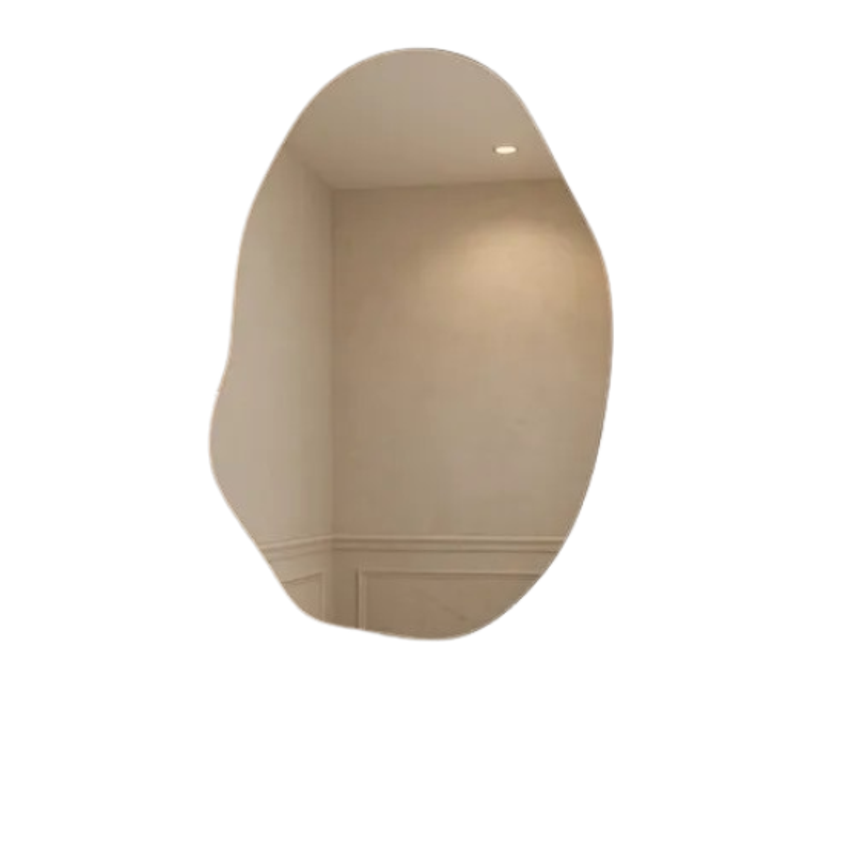 Espelho Vildrex Roma 70x50cm Design Moderno Lapidado Luxo