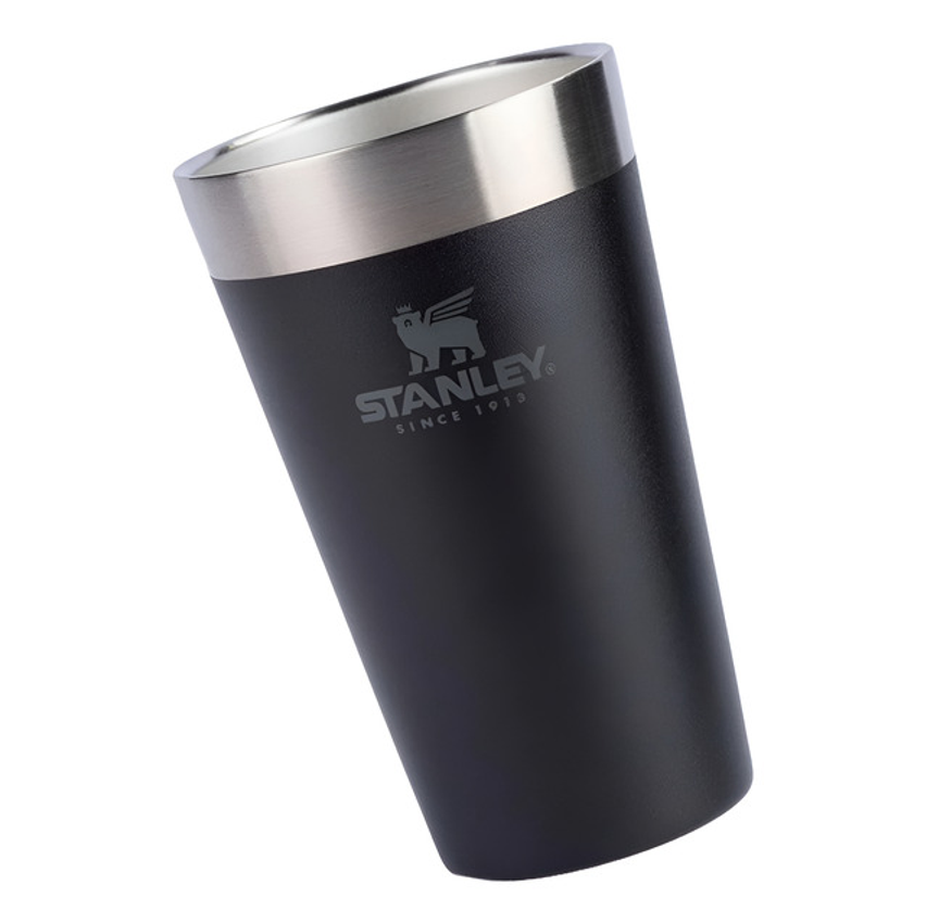 Copo Térmico De Cerveja Stanley Matte Black Preto | 473ml