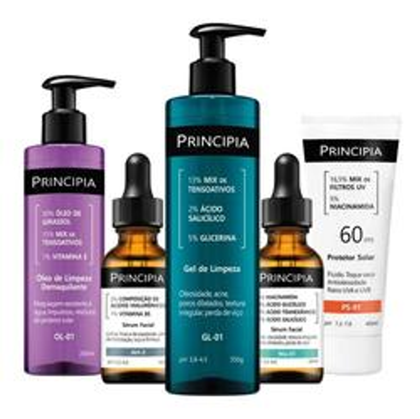 Principia Kit Antiacne Demaquilante Essencial