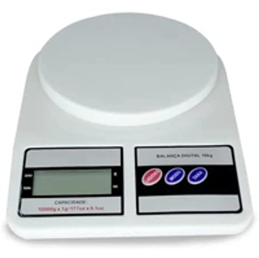 Balança Digital De Cozinha 10kg Precisão 1g Portátil Eletrônica Sf-400