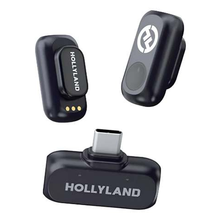Microfone Hollyland Lark A1 Mini Usb-c Preto
