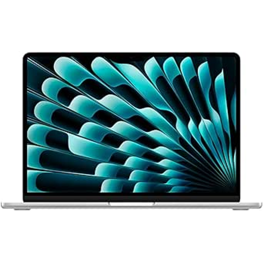 Apple 2025 MacBook Air (de 13 polegadas, Processador M4 da Apple com CPU 10‑core e GPU 8‑core, 16GB Memória unificada, 256 GB) - Prateado