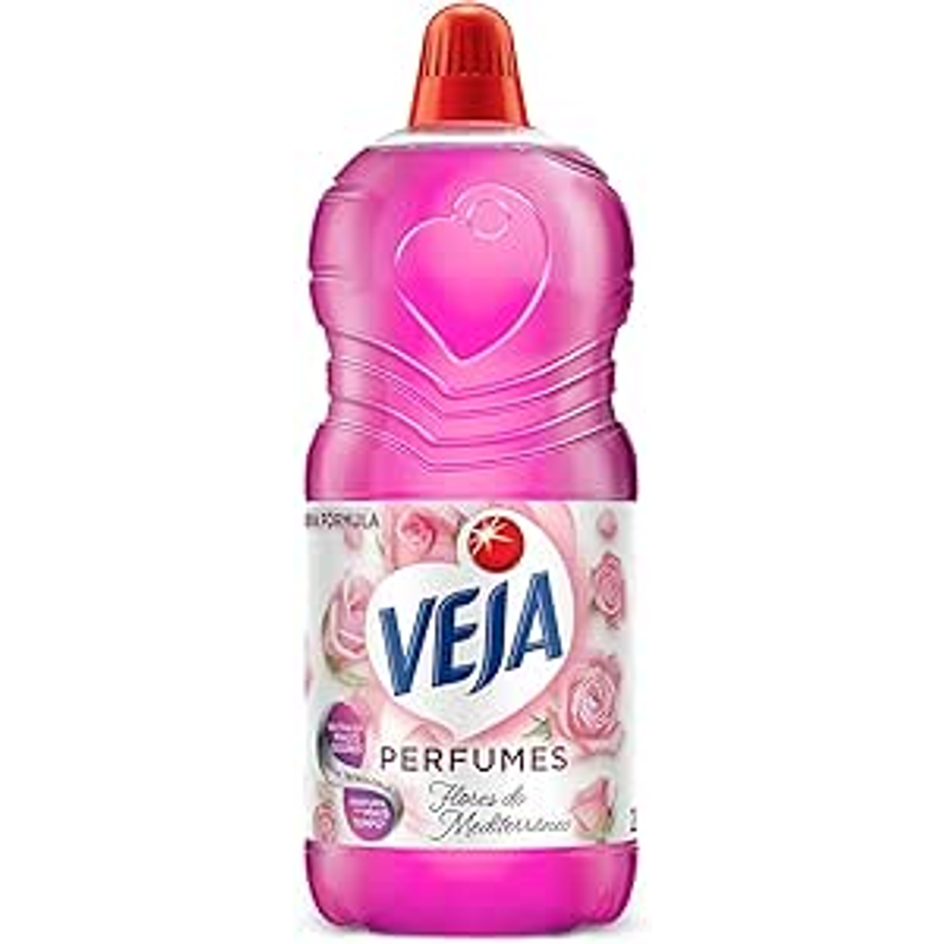 Veja Flores do Mediterrâneo - Limpador Perfumado, 2L