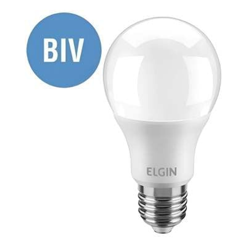 Kit 10 Lâmpada Led 15w 6500k Luz Branco Frio - Elgin Luz Branco-frio