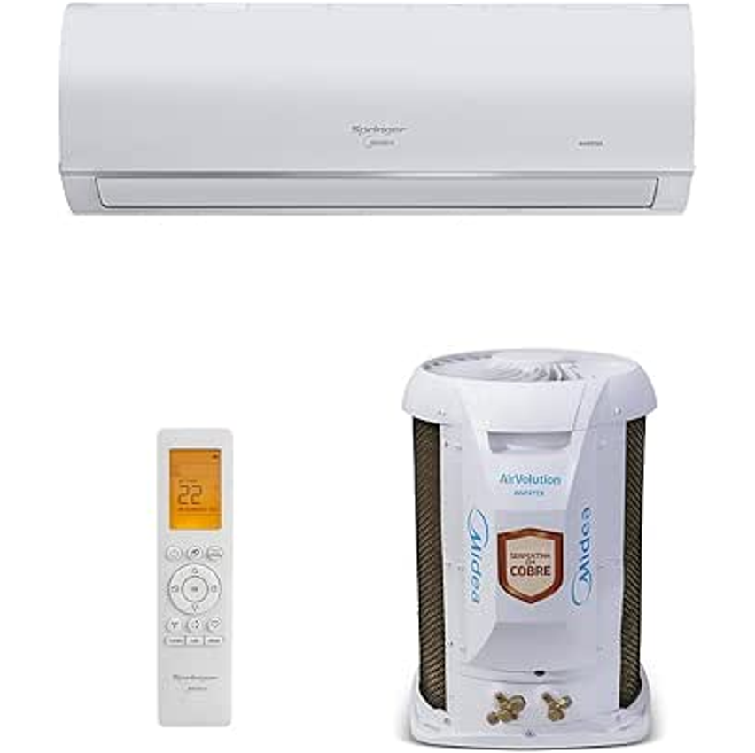 Ar Condicionado Split Hi Wall Inverter Springer Midea Airvolution Connect 9.000 Btus Frio 220v R-32