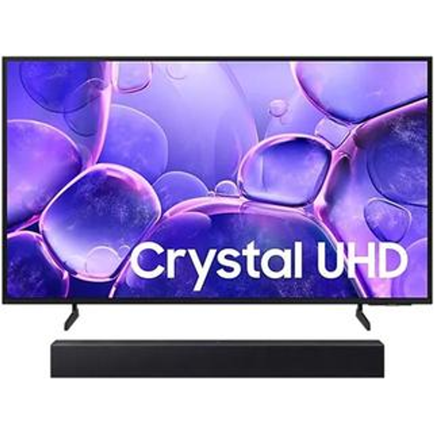 Smart TV 43" Crystal UHD 4K U8600F 2025 + Soundbar B400F/ZD