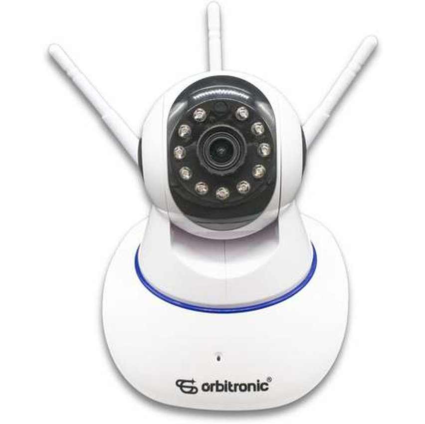 Câmera Segurança 3 Antenas Robo Baba Pet Ip Onvif Wifi Noturna Orbitronic