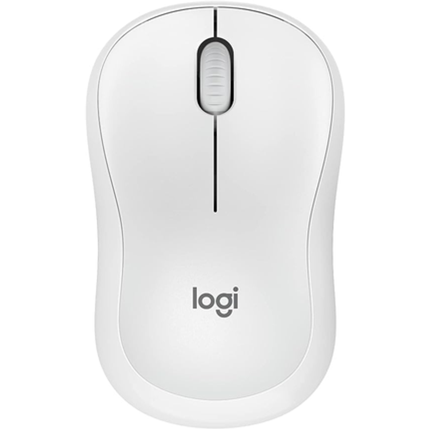 Mouse Sem Fio Logitech M240 Com Conexão Bluetooth, Clique Silencioso, Design Ambidestro Compacto, Bateria De 18 Meses, Compatível Com Windows, Macos, Chromeos - Branco