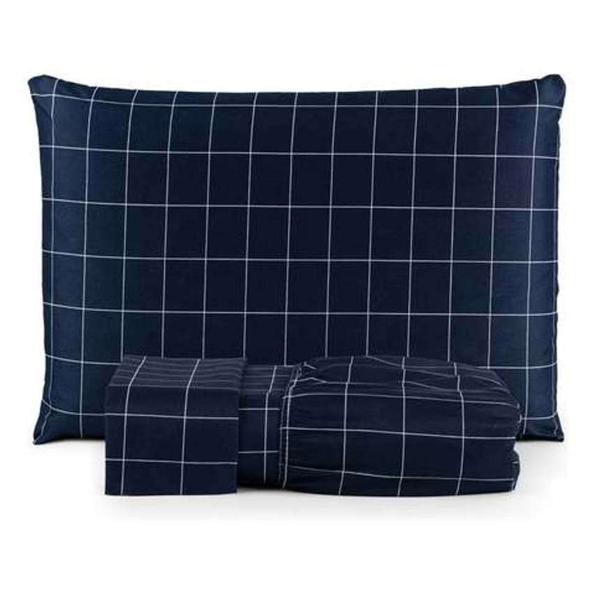 Jogo De Lençol Solteiro 2 Peças 200 Fios Toque Aveludado