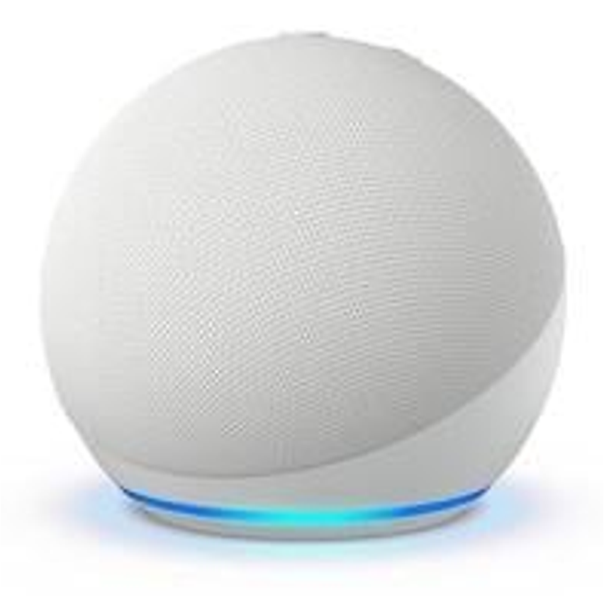Echo Dot 5ª geração Amazon, com Alexa, Smart Speaker, Branco - B09B8XVSDP
