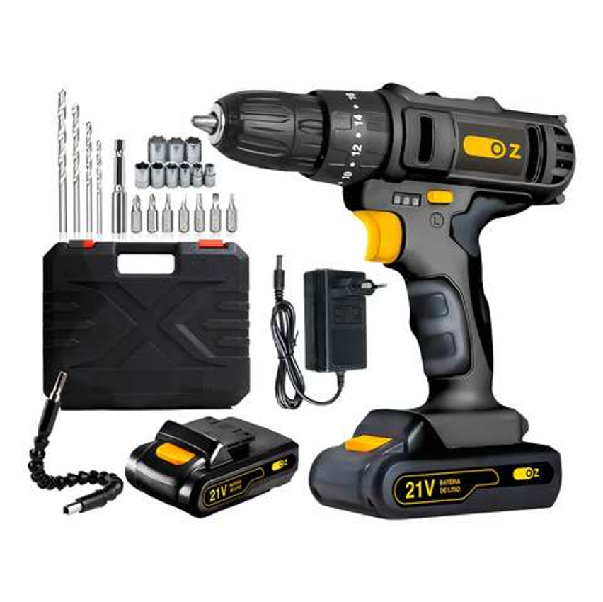 Furadeira Parafusadeira Sem Fio De 10mm 3/8 Oz Pb6000k 2 Baterias com Acessorios