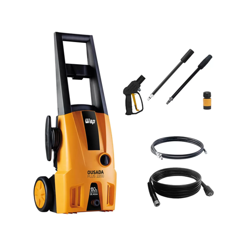 Lavadora de Alta Pressão e Desobstruidora WAP - Ousada Plus Ultra 2200 1500W 1750PSI