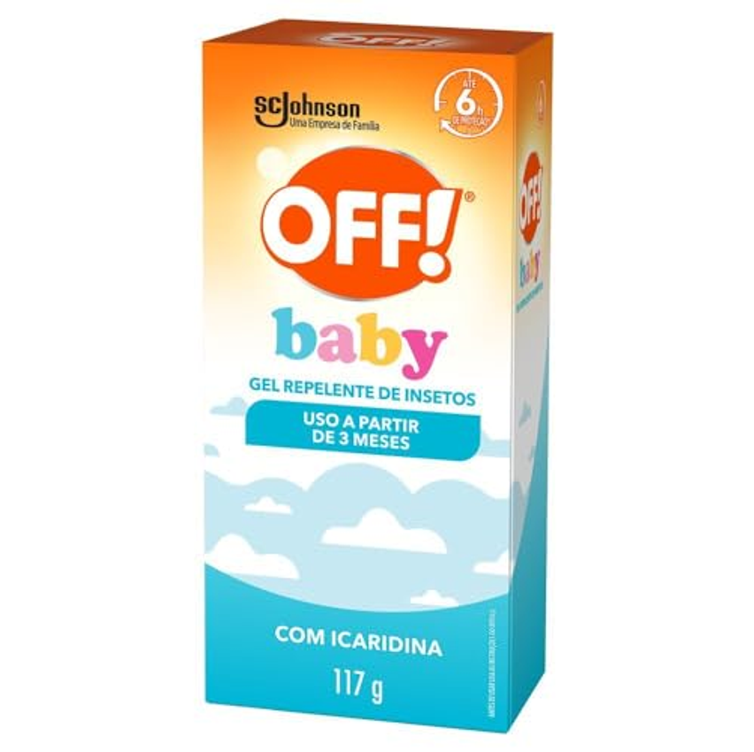 OFF! Baby Gel Repelente Infantil de Insetos e Mosquitos, 117g