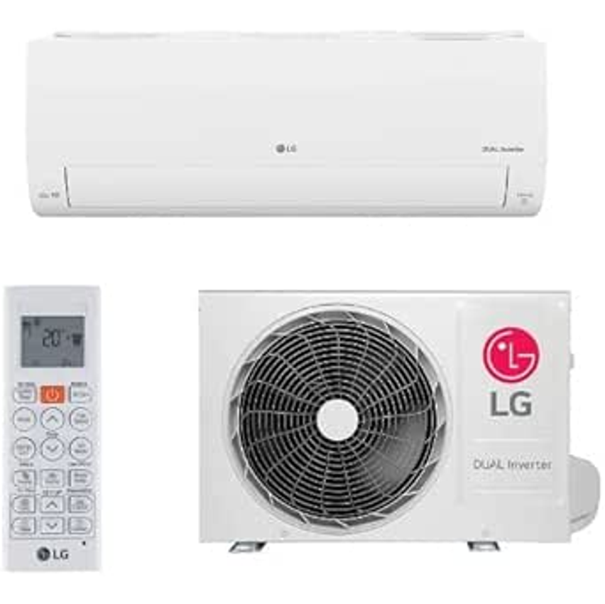 Ar Condicionado Hi Wall LG Dual Inverter Voice 24.000 Btus Quente e Frio 220v R-32