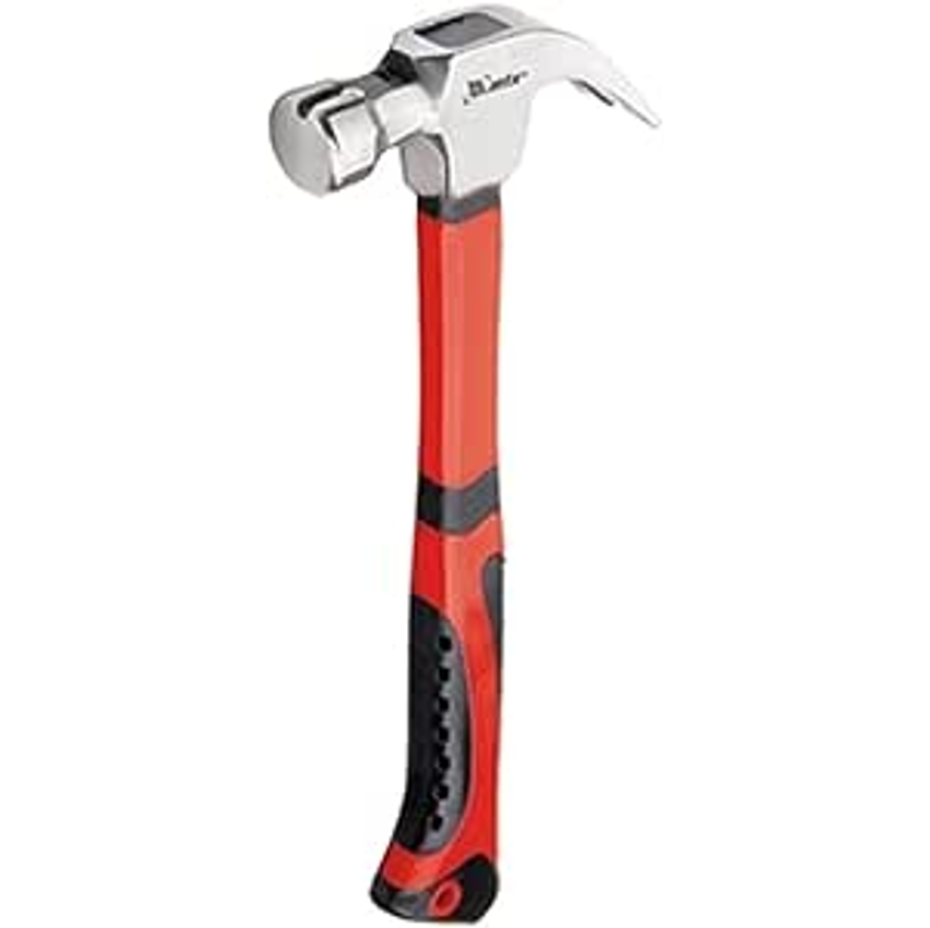 Mtx Martelo Unha 450 G Cabeça 27 Mm Magnetica Cabo Em Fibra