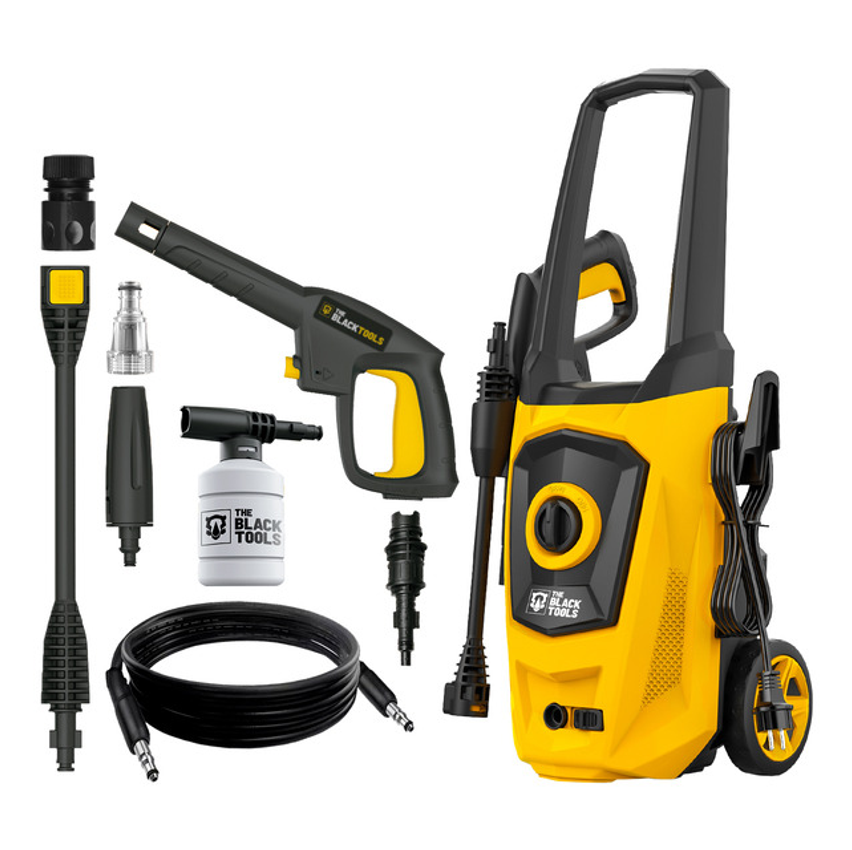 Lavadora De Alta Pressão Portátil 1750psi Turbo 1500w 220v 60 Amarelo/preto
