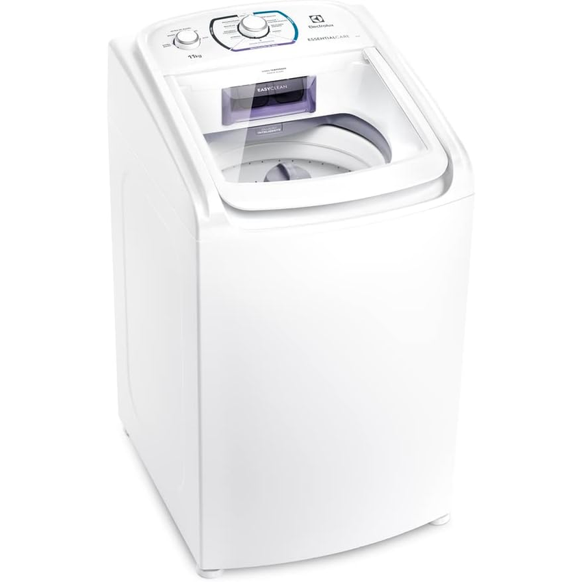 Máquina de Lavar 11kg Electrolux Essential Care Silenciosa com Easy Clean e Filtro Fiapos (LES11)