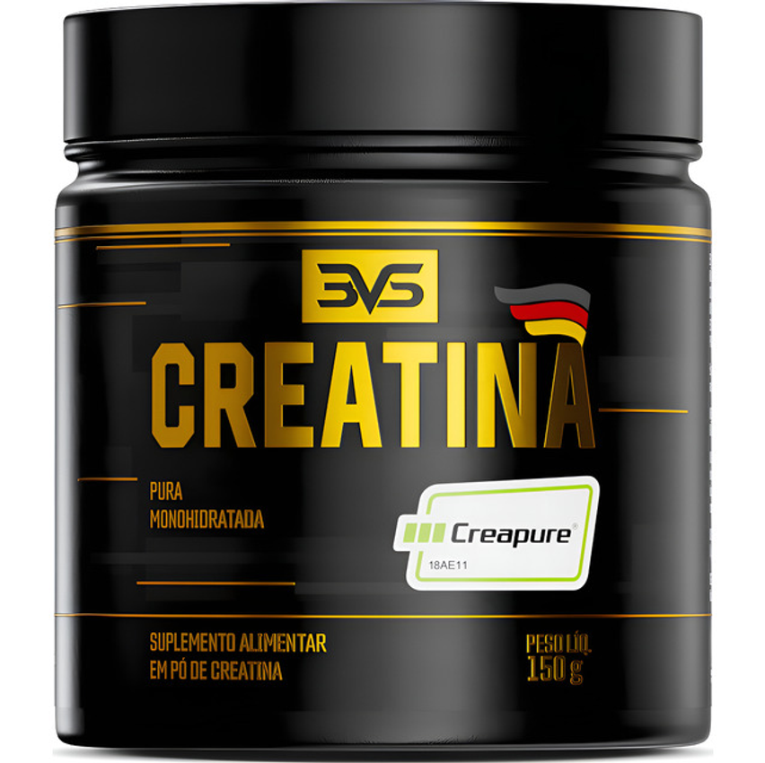 Creatina Creapure® 150g - 100% Pura E Produzida Com Matéria-prima Alemã - 3vs Nutrition