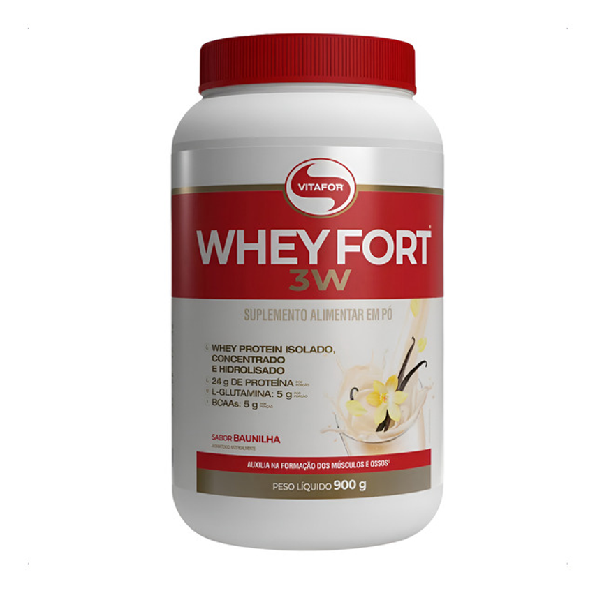 Vitafor | Whey Protein 3w Premium | Whey Fort 900gr