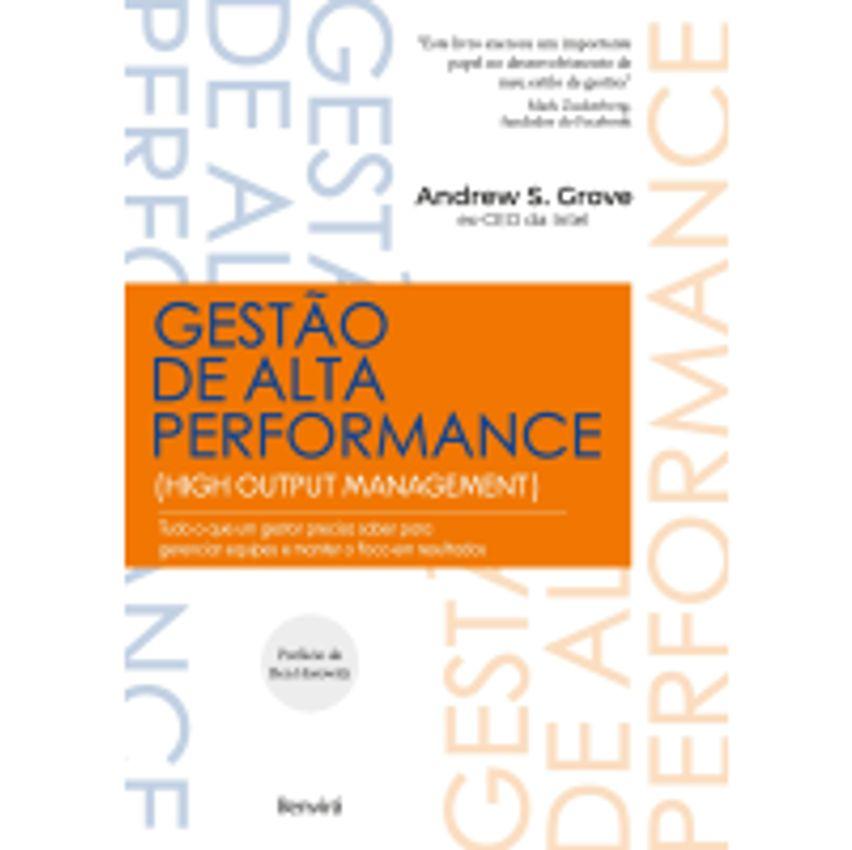 Livro Gestão de Alta Performance - Andrew S. Grove