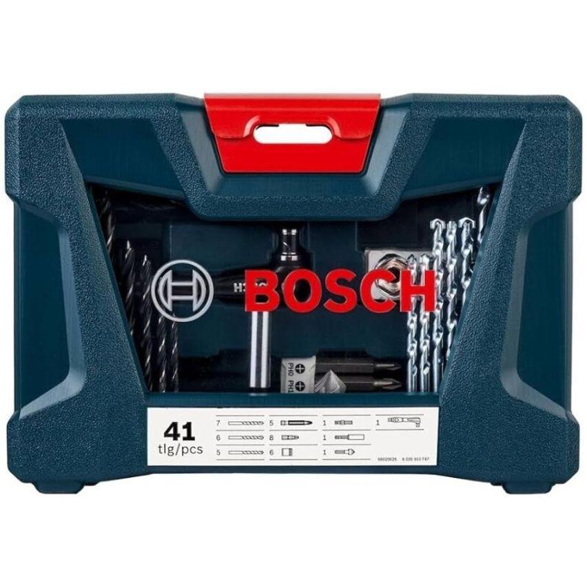 Kit de Pontas e Brocas Bosch V-Line 41 pçs