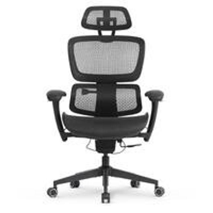 Cadeira Office DT3 AZZERA Até 130kg Reclinável Braço 3D Nylon Preto - 14055-5
