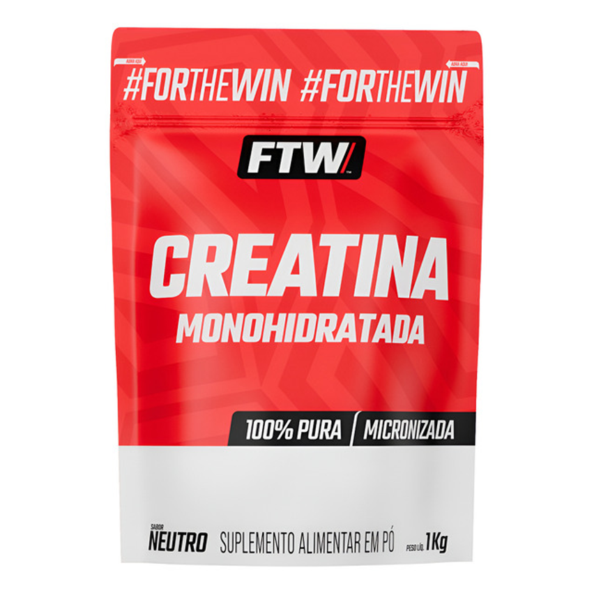 Creatina Monohidratada 100% Pura Refil 1kg - Ftw