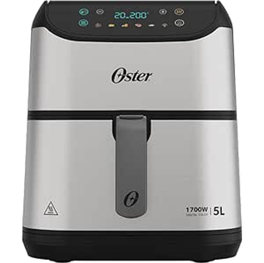 Fritadeira Digital Inox Oster 5L com Painel Touch 110V