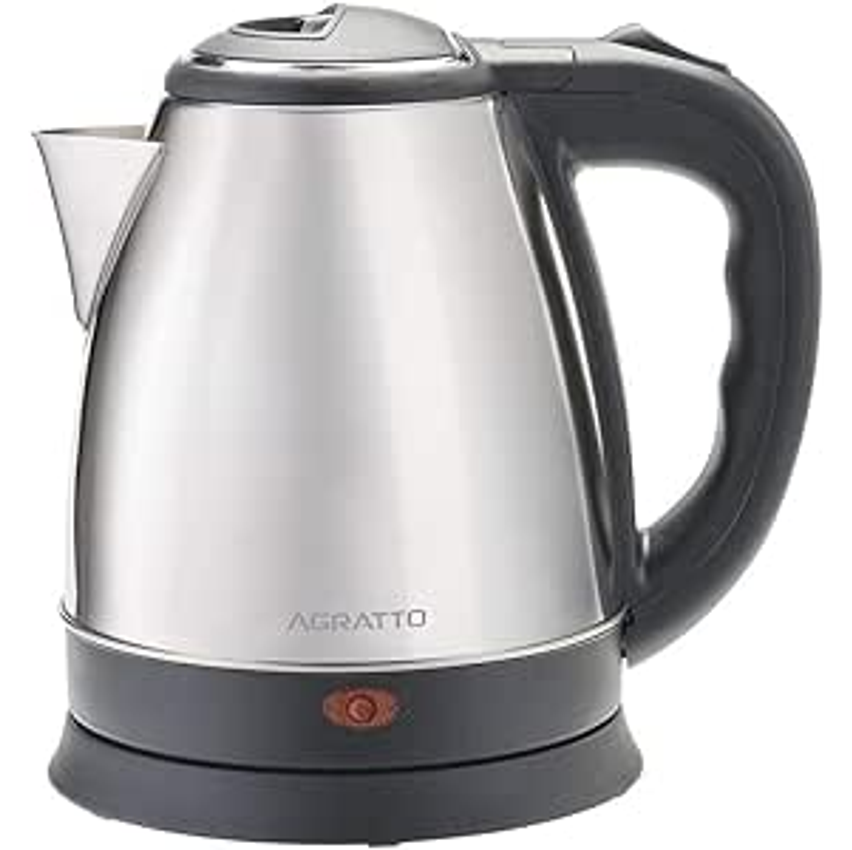 Agratto, 783, Chaleira Elétrica, 127v, Preto/Inox