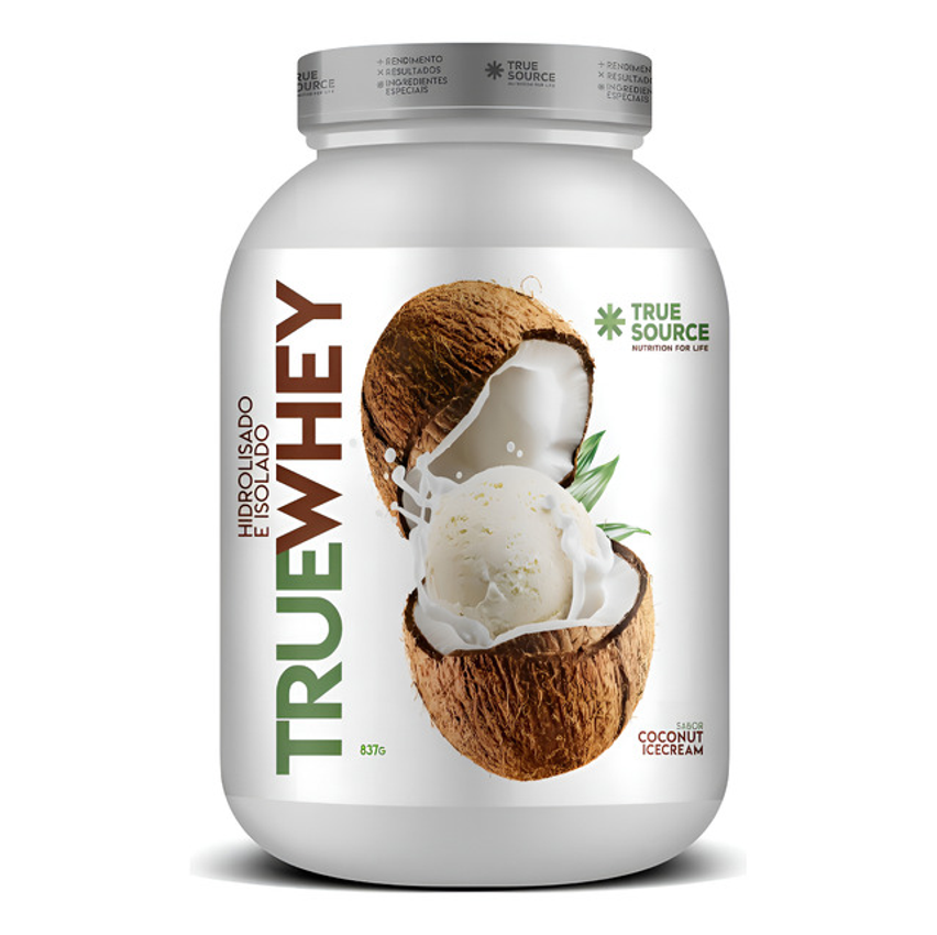 True Whey Protein True Source 837g Sabor Coconut Ice Cream
