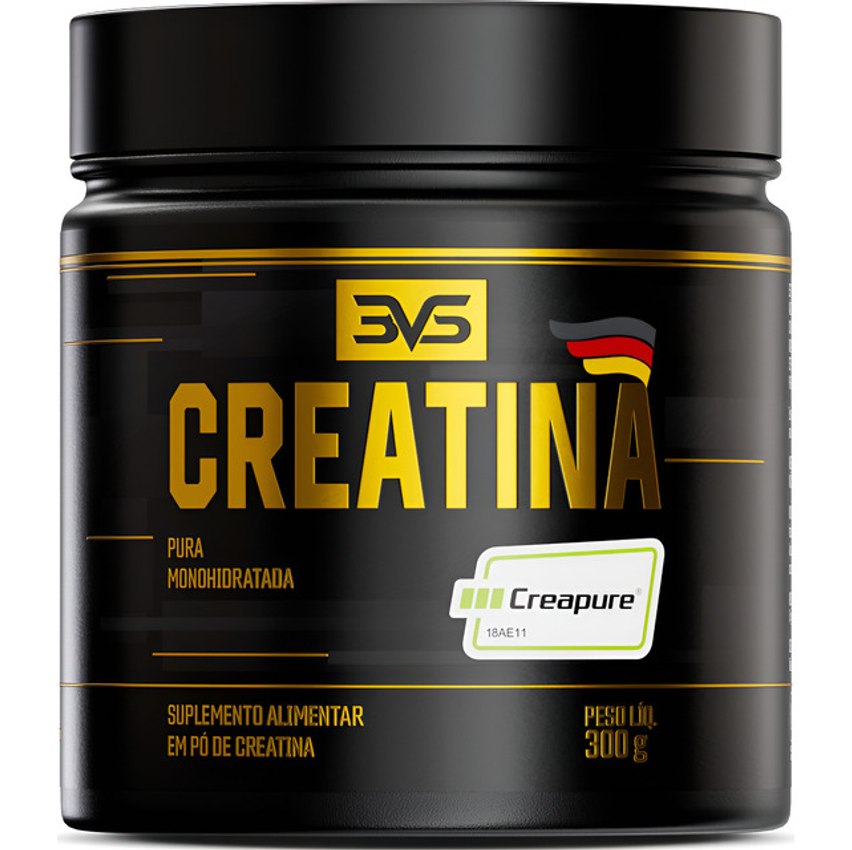 Creatina Creapure® 300g - 100% Pura E Produzida Com Matéria-prima Alemã - 3vs Nutrition