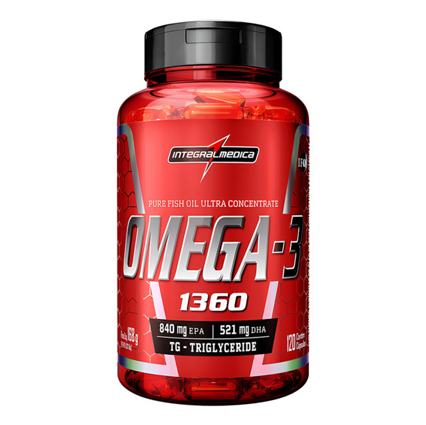 Ômega 3 Tg 1360mg Ultra Concentrado 120 Cápsulas Integralmédica