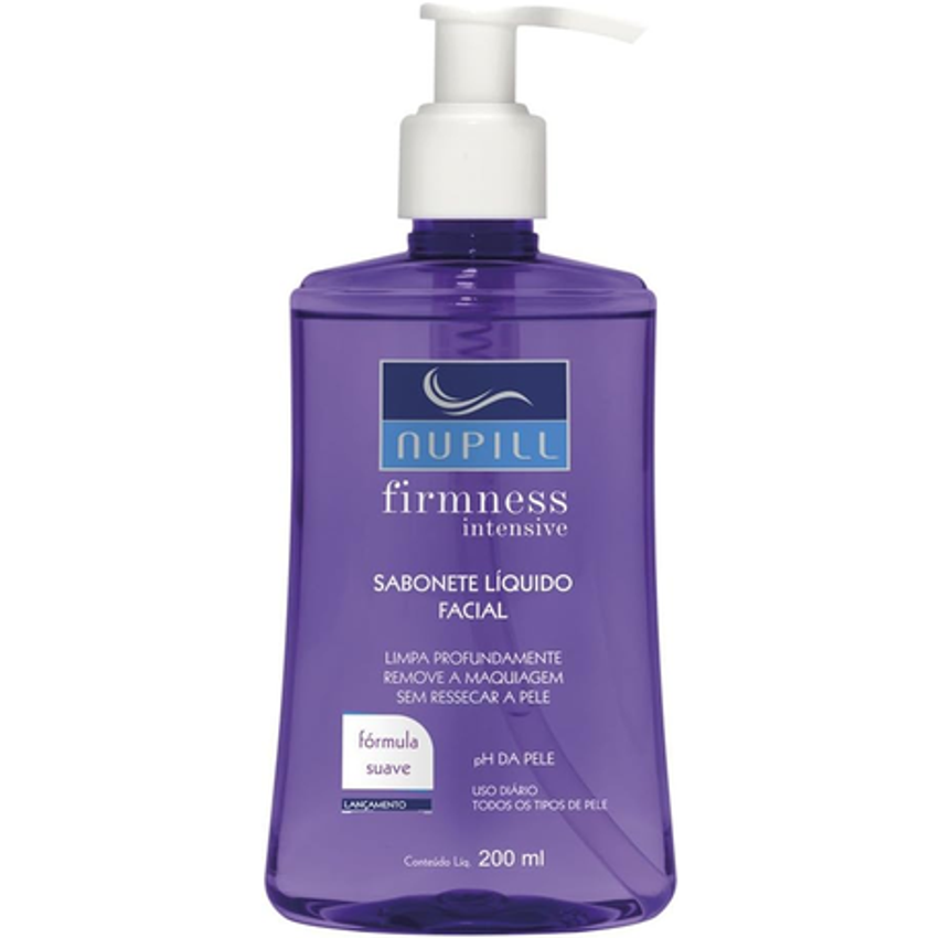 Sabonete Liquido Facial Nupill Firmness 200Ml, Nupill, Roxo
